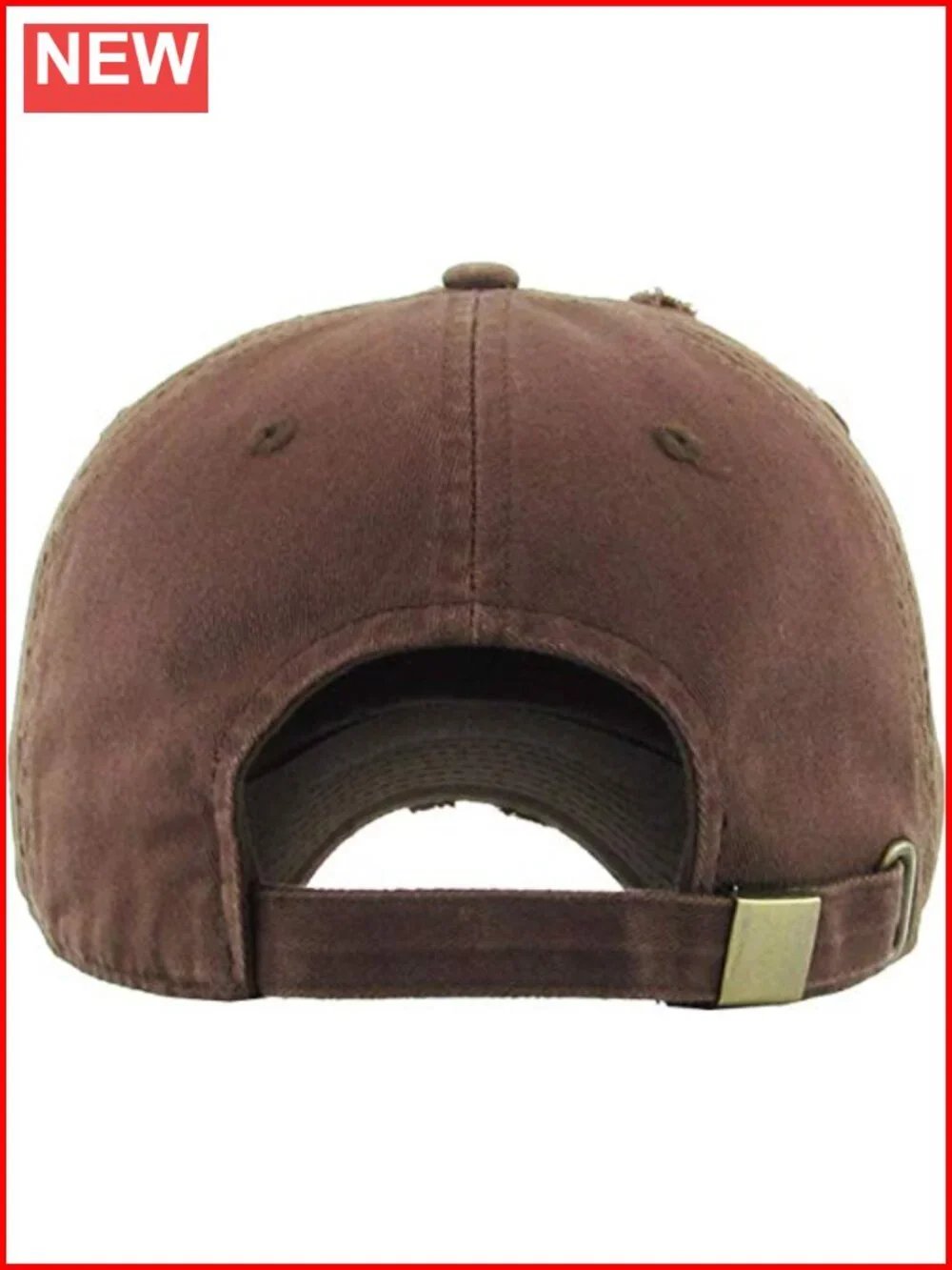 Vintage Washed Distressed Cotton Dad Hat Adjustable Baseball Cap Low Profile